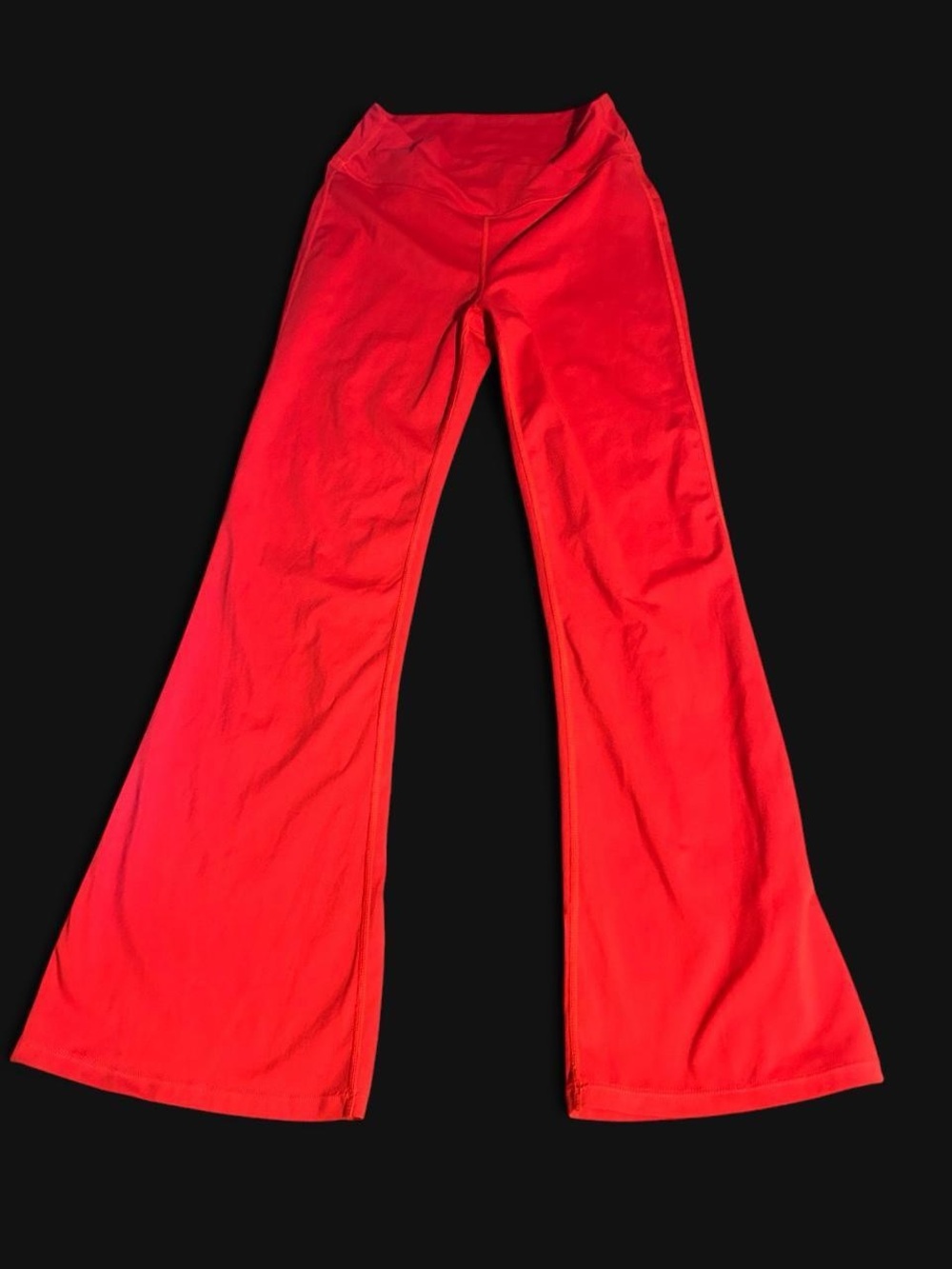 HALARA Bright Red Flared Leggings